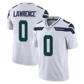 STECN S.Seahawks #0 DeMarcus Lawrence Player White Limited Vapor Untouchable Home Game Stitched Jerseys