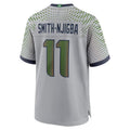 STECN S.Seahawks #11 Jaxon Smith-Njigba Player Grey Rivalries Collection Game Stitched Jerseys