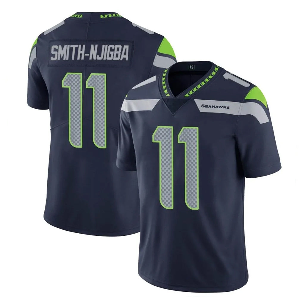 STECN S.Seahawks #11 Jaxon Smith-Njigba Player Navy Limited Vapor Untouchable Home Game Stitched Jerseys