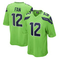STECN S.Seahawks #12 12th Fan Player Green Home Game Stitched Jerseys