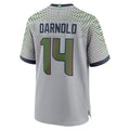 STECN S.Seahawks #14 Sam Darnold 2025 Rivalries Collection Game Wolf Gray Stitched Jerseys