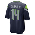 STECN S.Seahawks #14 Sam Darnold Player Navy Home Game Football Jerseys