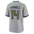 STECN S.Seahawks #14 Sam Darnold Player Wolf Gray Rivalries Collection Game Football Jerseys