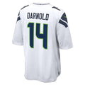 STECN S.Seahawks #14 Sam Darnold White Game Stitched Jerseys