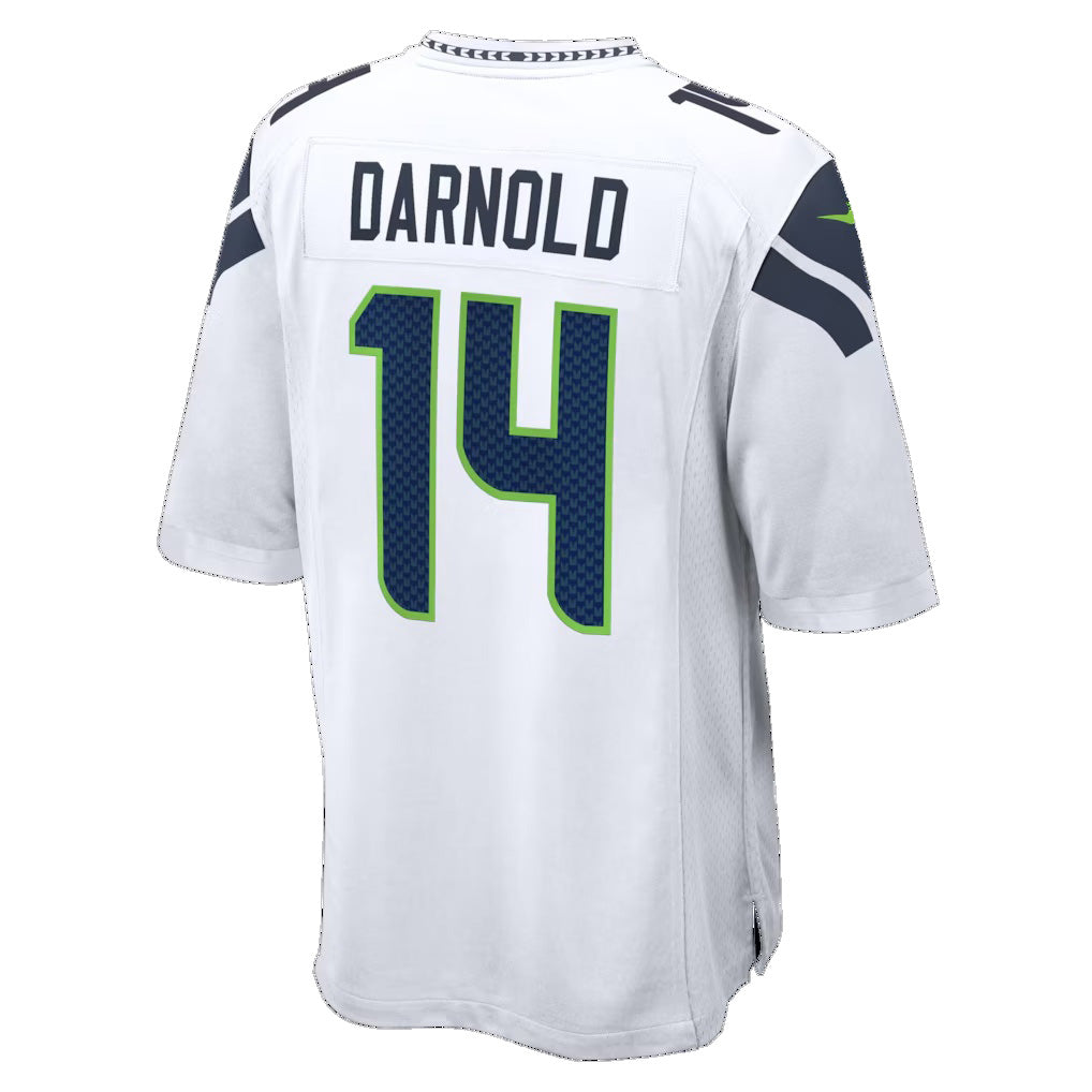 STECN S.Seahawks #14 Sam Darnold White Game Stitched Jerseys