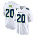 STECN S.Seahawks #20 Julian Love Player White Tundra Fashion Home Game Stitched Jerseys