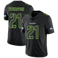 STECN S.Seahawks #21 Devon Witherspoon Player Black Impact Limited Stitched Jerseys