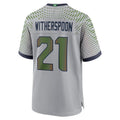 STECN S.Seahawks #21 Devon Witherspoon Player Gray Rivalries Collection Game Stitched Jerseys