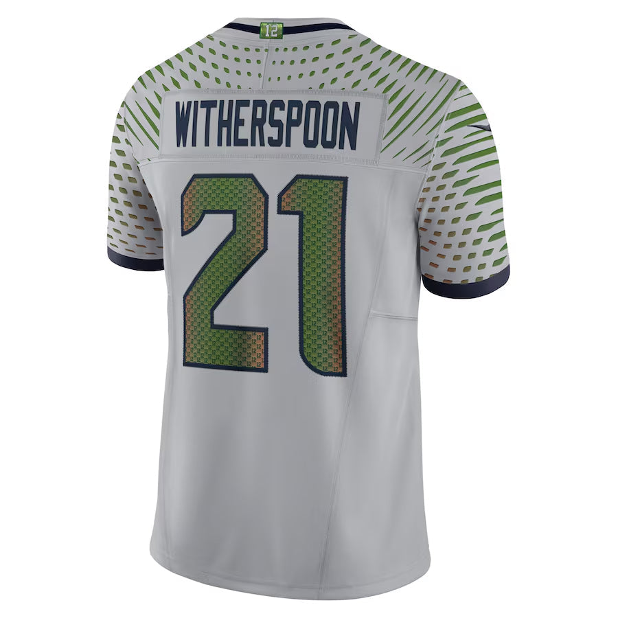STECN S.Seahawks #21 Devon Witherspoon Player Gray Rivalries Collection Limited Stitched Jerseys
