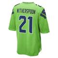 STECN S.Seahawks #21 Devon Witherspoon Player Green Home Game Stitched Jerseys