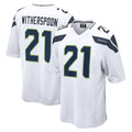 STECN S.Seahawks #21 Devon Witherspoon Player White Home Game Stitched Jerseys