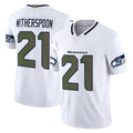 STECN S.Seahawks #21 Devon Witherspoon Whitel Rivalries Vapor Limited Home Game Stitched Jerseys