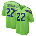 STECN S.Seahawks #22 Rashid Shaheed Player Green Home Game Stitched Jerseys