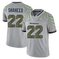 STECN S.Seahawks #22 Rashid Shaheed Player Grey Limited 2025 Rivalries Collection Home Game Stitched Jerseys