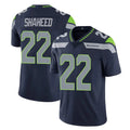 STECN S.Seahawks #22 Rashid Shaheed Player Navy Limited Vapor Untouchable Home Game Stitched Jerseys