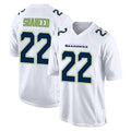 STECN S.Seahawks #22 Rashid Shaheed Player White Tundra Fashion Home Game Stitched Jerseys