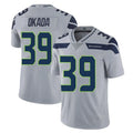 STECN S.Seahawks #39 Ty Okada Player Gray Limited Vapor Untouchable Home Game Stitched Jerseys