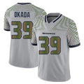 STECN S.Seahawks #39 Ty Okada Player Grey Limited 2025 Rivalries Collection Home Game Stitched Jerseys