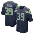 STECN S.Seahawks #39 Ty Okada Player Navy Home Game Stitched Jerseys
