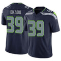 STECN S.Seahawks #39 Ty Okada Player Navy Limited Vapor F.U.S.E. Home Game Stitched Jerseys