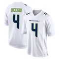STECN S.Seahawks #4 Michael Dickson Player White Tundra Fashion Home Game Stitched Jerseys
