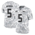 STECN S.Seahawks #5 Jason Myers Player Arctic Camo Limited Salute To Service Home Game Stitched Jerseys