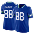 STECN S.Seahawks #88 AJ Barner Player Royal Limited Throwback Vapor F.U.S.E. Home Game Stitched Jerseys
