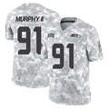 STECN S.Seahawks #91 Byron Murphy II Player Arctic Camo Limited Salute To Service Home Game Stitched Jerseys