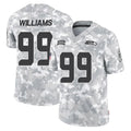 STECN S.Seahawks #99 Leonard Williams Player Arctic Camo Limited Salute To Service Home Game Stitched Jerseys