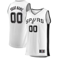 STECN SA.Spurs Fanatics White Fast Break Custom Replica Jerseys - Association Edition