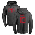 STECN SF.49ers #13 Brock Purdy Player Anthracite Pullover Hoodies Home Game Stitched Jerseys