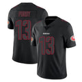 STECN SF.49ers #13 Brock Purdy Player Black Impact Limited Home Game Stitched Jerseys