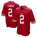 STECN SF.49ers #2 Deommodore Lenoir Player Red Home Game Stitched Jerseys