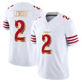 STECN SF.49ers #2 Deommodore Lenoir Player White 2025 Rivalries Collection Game Limited Stitched Jerseys