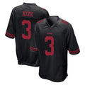 STECN SF.49ers #3 Christian Kirk Player Black Alternate Home Game Stitched Jerseys