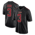 STECN SF.49ers #3 Christian Kirk Player Black Fashion Home Game Stitched Jerseys