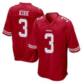 STECN SF.49ers #3 Christian Kirk Player Red Home Game Stitched Jerseys