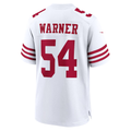 STECN SF.49ers #54 Fred Warner White Player Game Stitched Jerseys