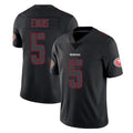 STECN SF.49ers #5 Mike Evans Player Black Impact Limited Home Game Stitched Jerseys