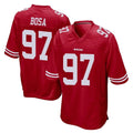 STECN SF.49ers #97 Nick Bosa Player Red Home Game Stitched Jerseys