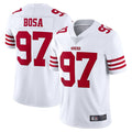 STECN SF.49ers #97 Nick Bosa Player White Vapor Limited Stitched Jerseys