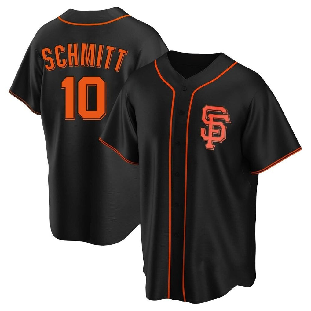 STECN SF.Giants #10 Casey Schmitt Player  Black 2026 Home Game Stitched Jerseys