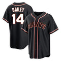 STECN SF.Giants #14 Patrick Bailey Player Black Fashion Out Home Limited Stitched Jerseys