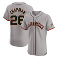 STECN SF.Giants #26 Matt Chapman Player Gray Home Limited Elite Stitched Jerseys