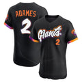 STECN SF.Giants #2 Willy Adames Player Black 2025 City Connect Home Limited Elite Stitched Jerseys