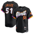 STECN SF.Giants #51 Jung Hoo Lee Player Black 2025 City Connect Home Limited Stitched Jerseys