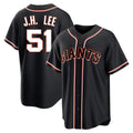 STECN SF.Giants #51 Jung Hoo Lee Player Black Fashion Out Home Limited Stitched Jerseys