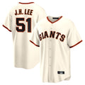 STECN SF.Giants #51 Jung Hoo Lee Player Cream Home Game Stitched Jerseys