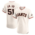STECN SF.Giants #51 Jung Hoo Lee Player Cream Home Limited Elite Stitched Jerseys