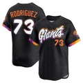 STECN SF.Giants #73 Randy Rodriguez Player Black City Connect Home Limited Stitched Jerseys